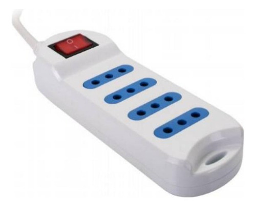 Alargador Eléctrico Certificado 1.5 Mts 4 Tomas +interruptor