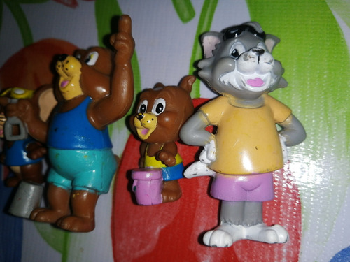 Tom Y Jerry Figuras Sonrics Vintage Set (Usado)