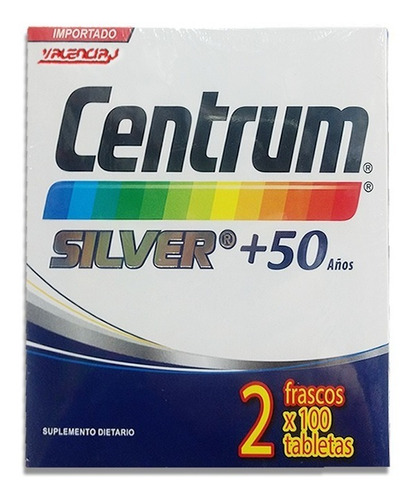 Centrum Silver 200 Tabletas - Unidad a $820