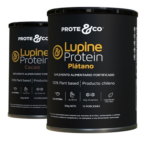 Pack Proteína Vegana Prote&co Lupine Protein