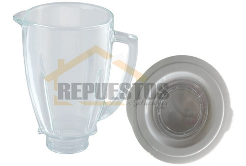 Imagen 3 de 3 de Vaso Redondo Vidrio Compatible Juguera Oster/consulte Modelo