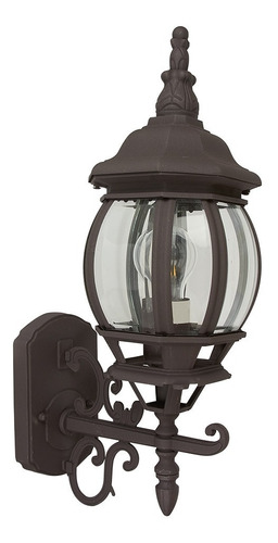 Lampara De Pared Farol Siena E27 Cafe 26w Tecnolite