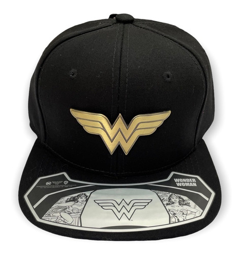 Gorra Dc Comics Wonder Woman Snapback Adulto Original 001 Np