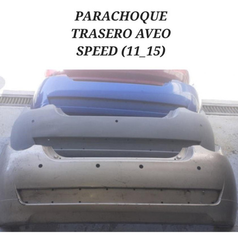 Parachoque Trasero Aveo Speed 11_15(somos Tienda Fisica)