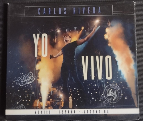 Carlos Rivera Yo Vivo Cd + Dvd