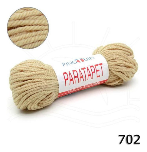 Lã Paratapet Pingouin 100g - 2 Cor 0702 PALHA