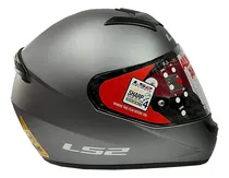 Comprar Casco Moto Ls2 Ff352 Rookie Titanium Gris Mate - Nany Motos