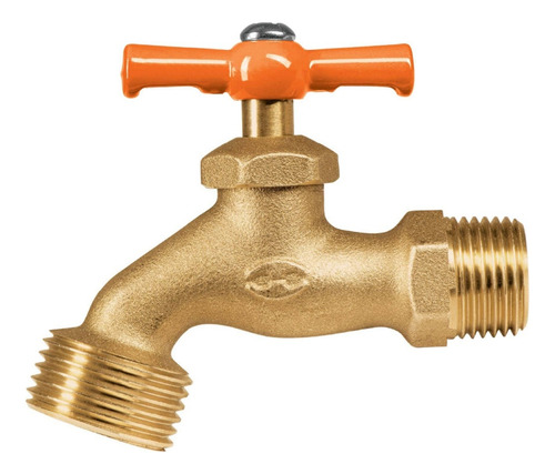 Caño De Jardín Robusto 1/2 Bronce Truper