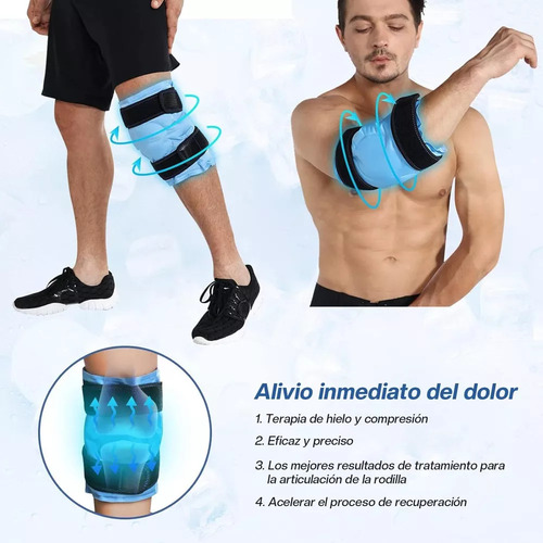 Almohadillas De Hielo Para Aliviar El Dolor De Rodilla