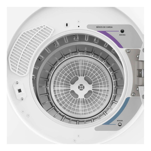 Secadora Electrolux Turbo Seca Compacta Branca 10,5kg 220v
