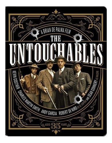 The Untouchables / Los Intocables Steelbook 4k Sellada!