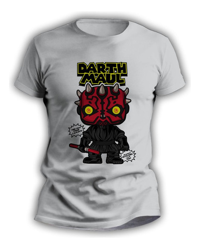 Remeras Sublimadas Personalizada Star Wars Darth Maul - 7013