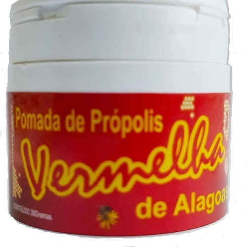 Pomada Própolis Vermelha De Alagoas (única No Mundo) 30 Gr.