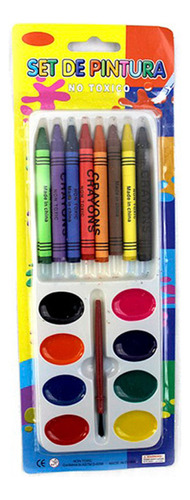 65 Set Acuarelas C/crayola 8 Colores