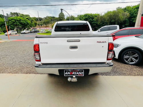 Imagem 5 de 14 de Toyota Hilux Cd Sr 2.7 Branco 2014