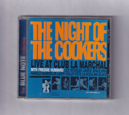 Freddie Hubbard The Night Of The Cookers Cd Usado Blue Note