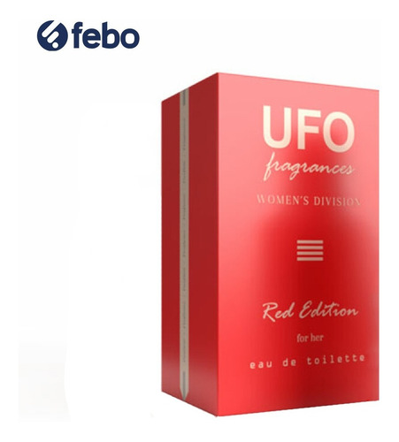 Perfume Dama Ufo Red Edition 55ml Versión 001 Febo