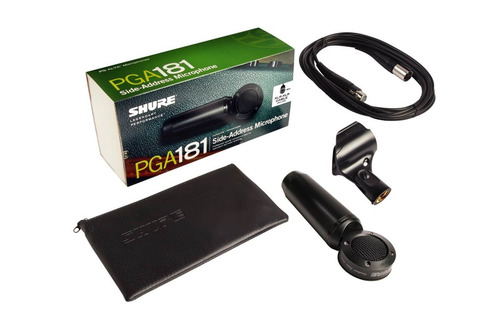 Micrófono Shure Pga181xlr De Condensador Captación Lateral