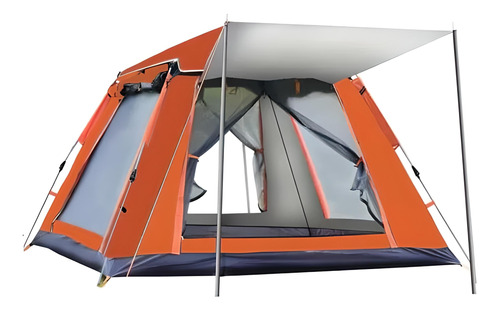 Carpa Autoarmable Con Alero 240x240x155 Profesional 4/5 Per