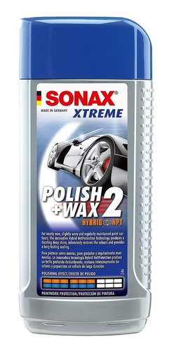 Cera Carro Sonax Xtreme Polish + Wax 2 Protege Y Corrige