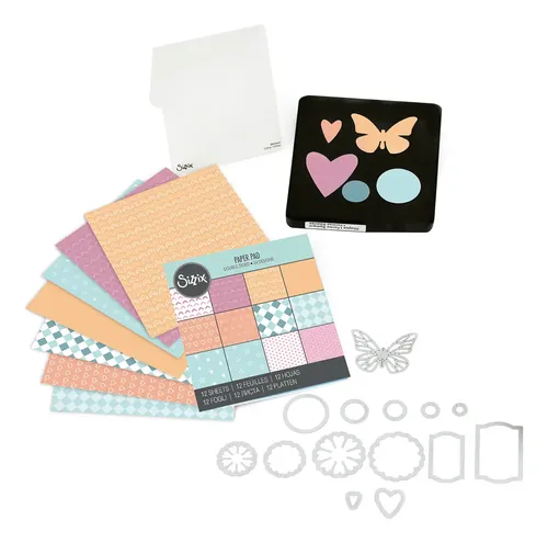 Sizzix Big Shot Máquina De Corte E Vinco Manual Kit Inicial