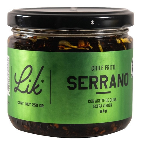 Salsa Lik Chicharrón Habanero Caribe Serrano Jalapeño 5pz
