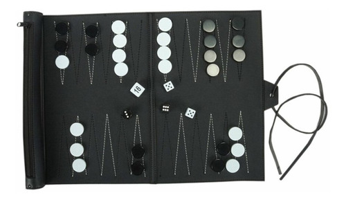 Juegos De Backgammon De Cuero Pu