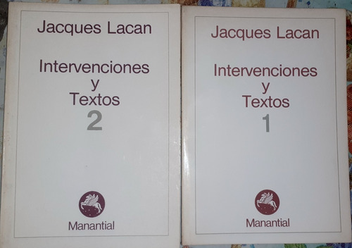 Intervenciones Y Textos 1 Y 2 Jacques Lacan