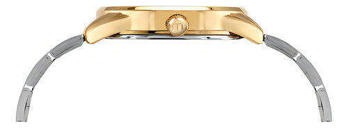 Relógio Feminino Bicolor Mondaine Cor da correia Dourado