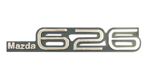 Emblema Mazda 626 Placa Cromada ( Incluye Adhesivo 3m)