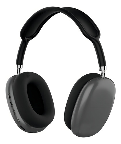 Fone de ouvido sem fio bluetooth cor preto P9 Acf