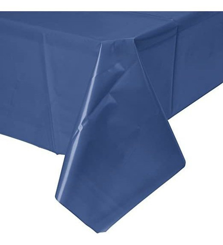 Perfectware Table Cover Plastic Azul Marino - Paquete 254