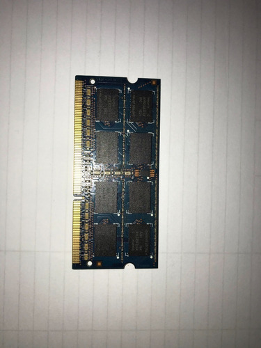 Imagem 2 de 2 de Memória Ram Notebook Ddr 3 - 2 Gb 1x2gb Usado