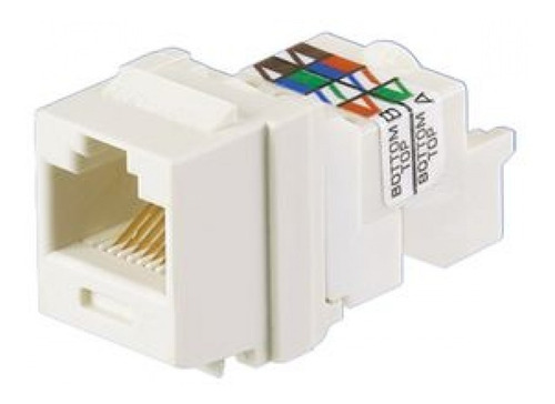 Panduit Nk6tmwh Jack Categoría 6 Blanco Caja Con 50 Pzs