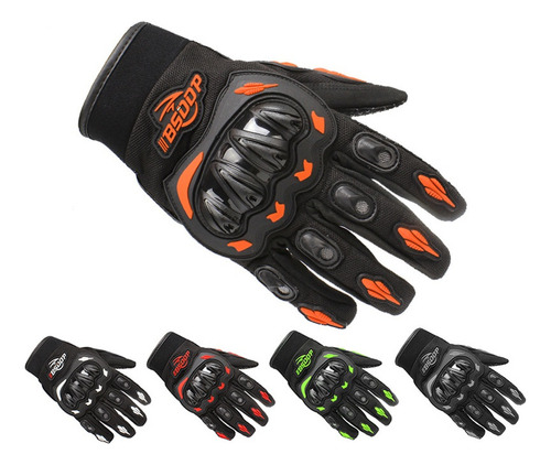 5pares Guantes Para Moto Proteccion Pantalla Táctil De Dedo