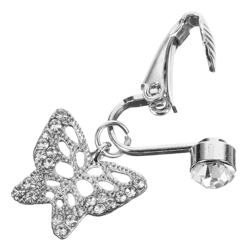 Anillo De Ombligo Falso Con Clip, Joyería For Ombligo