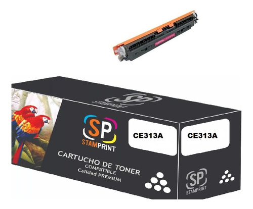 Cartucho Toner Compatible Stamprint Hp Ce313a Magenta