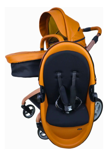 Carriola Para Bebe Galactus  3 En 1 Lujo Baby Stroller 
