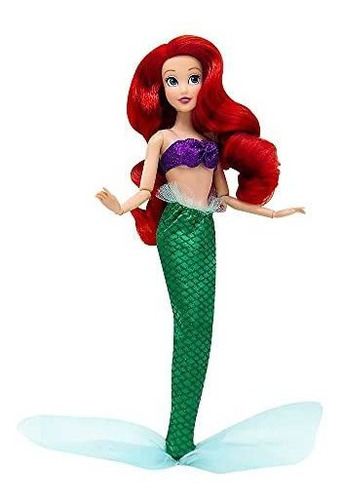 Boneca Clássica Disney Ariel A Pequena Sereia 11 Polegadas