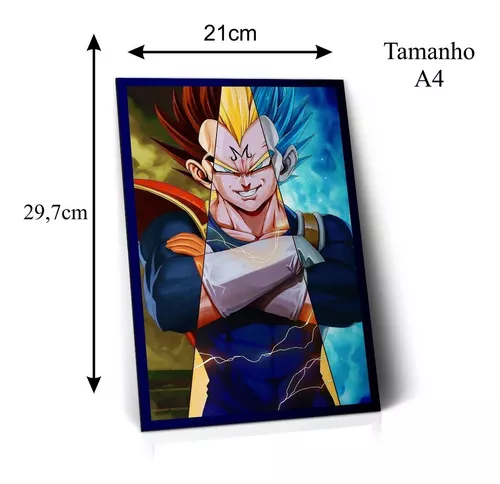 Vinil decorativo Vegeta, Dragon Ball Z