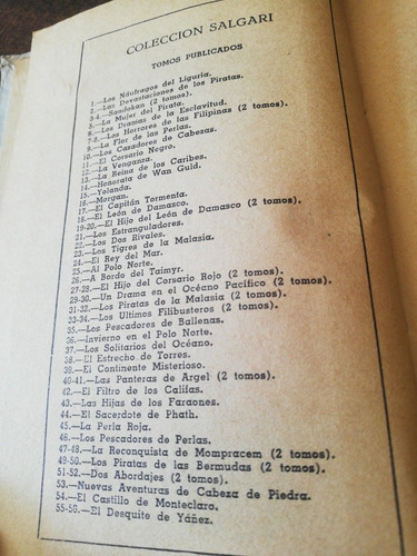 El Rey Del Mar Coleccion Salgari (Usado)