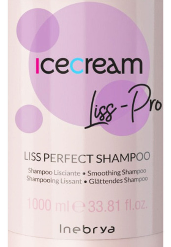 Shampoo Alisante Inebrya Liss Perfect 1000ml Frizz
