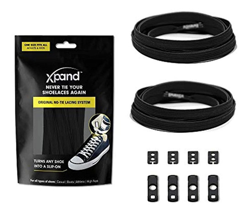 Sistema De Cordones Xpand Sin Atar Con Cordones Elasticos