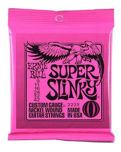 Encordado De Guitarra Electrica Ernie Ball 2223