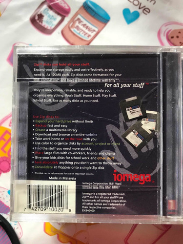 Imagen 3 de 3 de Discos Zip Iomega 100 P/ Pc 100
