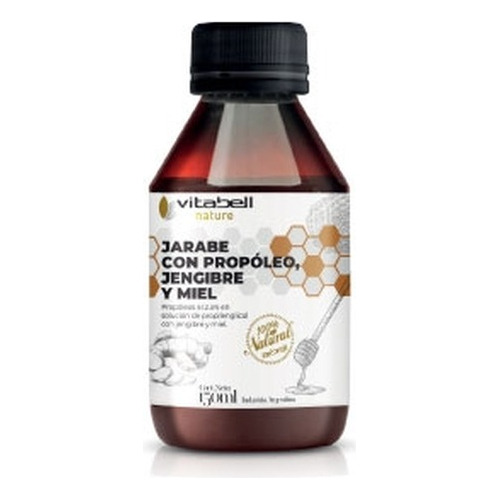 Jarabe Propóleo Jengibre Miel 100% Natural Suplemento