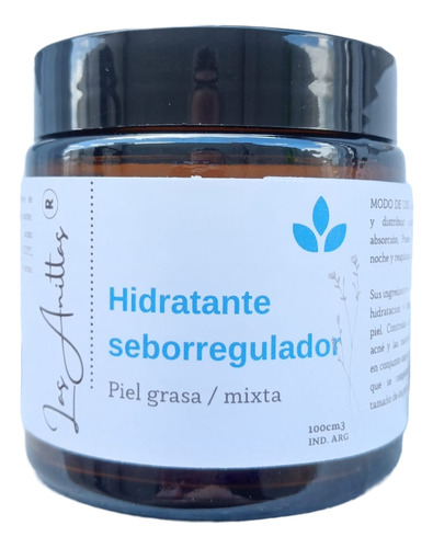 Crema Hidratante Seboreguladora Piel Grasa