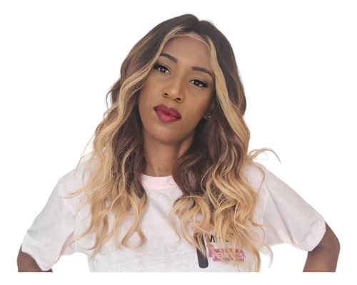 Lace Front Ondas Cor Ombré Cabelo 100% Humano Heloisa H013