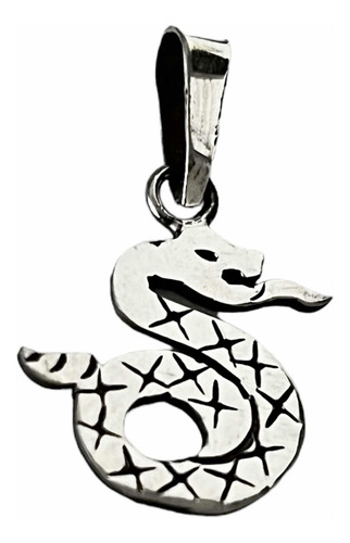 Serpiente Cascabel Plata Genuina De Taxco Ley 925