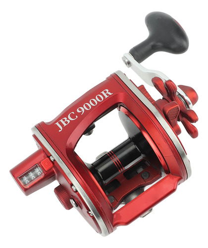 Carrete De Cebo Ajustable Con Pantalla De Números De Pesca D